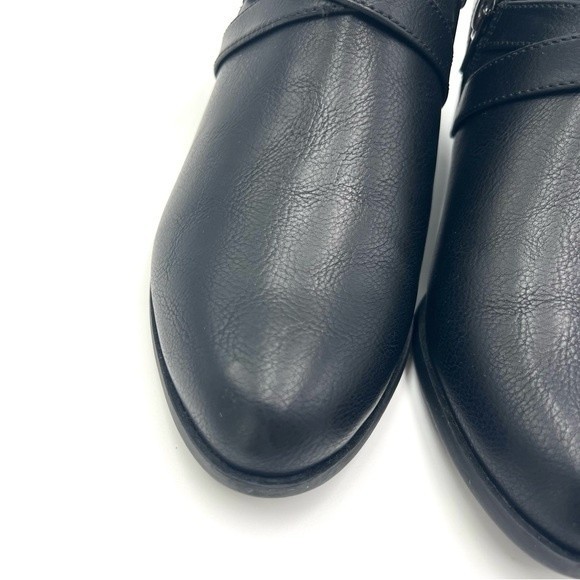 NEW LifeStride Womens Size 7 Adley Black Faux Vegan Leather Ankle Boots‎ Shoes - Picture 5 of 14